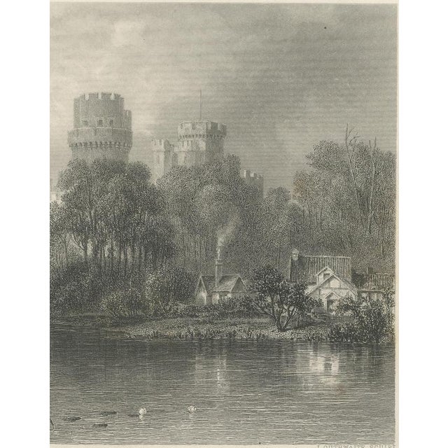 19th Century After P. Skelton, Warwick Castle on the Avon, 1876, Engraving For Sale - Image 5 of 9