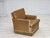 Mid-Century Modern Vintage Danish Lounge Chair in Honey Yellow Furniture Velour, 1970s For Sale - Image 3 of 16