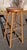 19th Century American Windsor Style Tall Stool or Pedestal Stand For Sale - Image 4 of 15