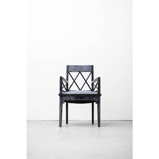 Art Nouveau Armchairs attributed to Josef Hoffmann School, Vienna, 1912, Set of 3 For Sale - Image 17 of 18