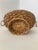 1980s Boho Chic Rush Oval Centerpiece With Wicker Rings For Sale - Image 5 of 9