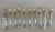 1980s Silver Plated 12 Pastry Forks with Cases, Chesterfield. For Sale - Image 9 of 17