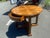 Vintage French Empire Style Round Mahogany Accent Round Table For Sale - Image 11 of 12