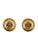 Vintage Chanel 1970s Gold-Plated & Carved Wood Clip-on Earrings, Pair For Sale In New York - Image 6 of 7