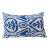 Silk Uzbek Ikat Velvet Hand Made Pillow Cushion For Sale
