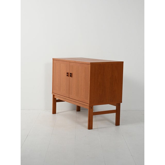 1960s Vintage Scandinavian Teak Commode, 1960s For Sale - Image 5 of 9