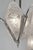 David Gueron Degue Degue French Art Deco Multi-Light Chandelier 1930s - Frosted Glass & Nickeled Bronze For Sale - Image 4 of 14