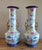 Large Pair of Chinese Famille Rose Vases, Qing Dynasty 19th Century For Sale - Image 4 of 12