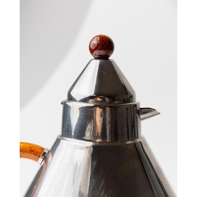Vintage Stainless Steel Kettle, 1980s For Sale - Image 5 of 11