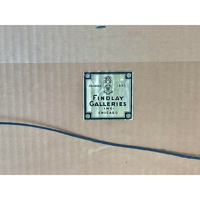 Textile Constantin Kluge (French, 1912-2003) "La Marne À Gournay" Painting For Sale - Image 7 of 11