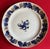 Ceramic Antique Early 19th Century Chinese Export Blue and White Porcelain Dinner Plates With Grape Leaf Border - Set of 6 For Sale - Image 7 of 17