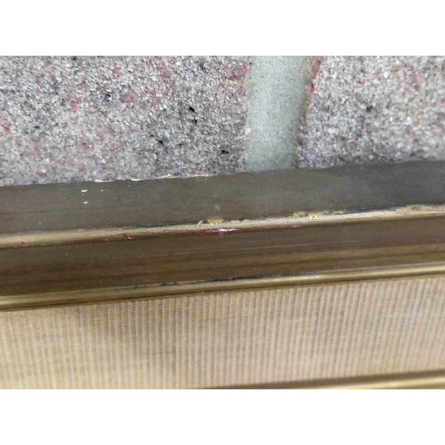 Textile Framed Pressure Motif Oude Wave After Max Liebermann Canvas Print For Sale - Image 7 of 14