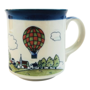 Vintage Hot Air Balloon Mug