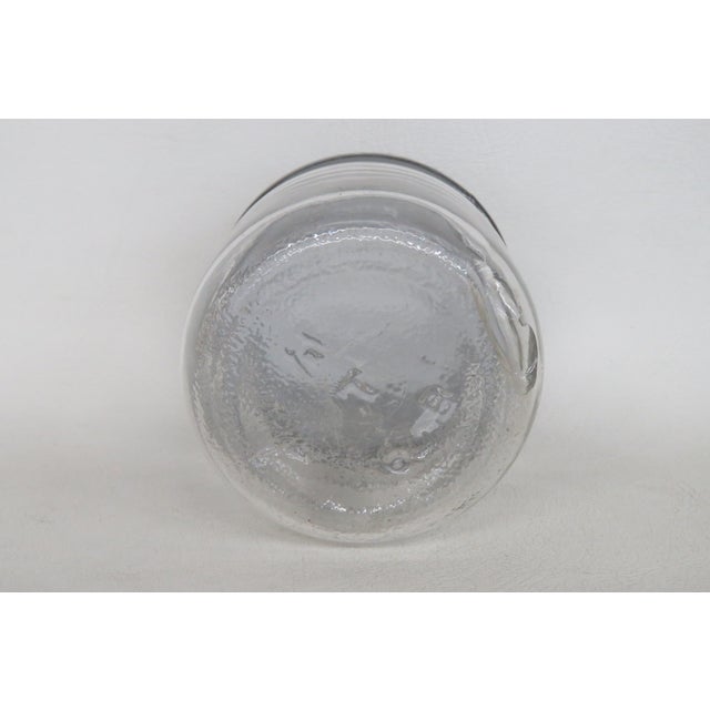 Transparent Hazel Atlas Mason Jar Small Clear Glass With Metal Zinc Ball Lid 5083c For Sale - Image 8 of 10
