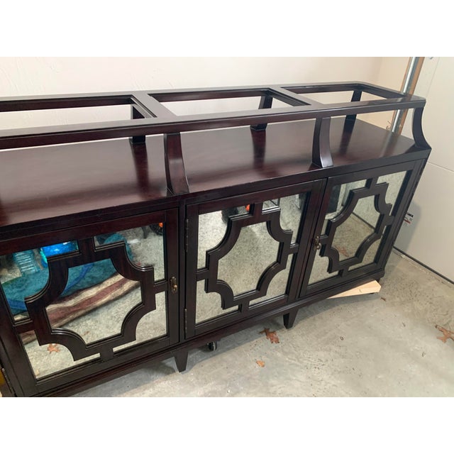 Lexington Kensington Place Wellshire Antique Mirrored Mahogany Sideboard For Sale - Image 17 of 17