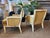 Set of Mid-Century Modern French Parchment and Velvet Cord Lounge Chairs, 1960 For Sale - Image 3 of 18