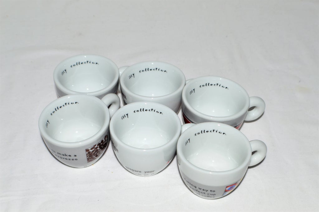 2002 Illy Art Collection Maria Joao Calisto Espresso Demitasse 