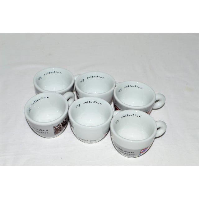 2002 Illy Art Collection Maria Joao Calisto Espresso Demitasse Cups