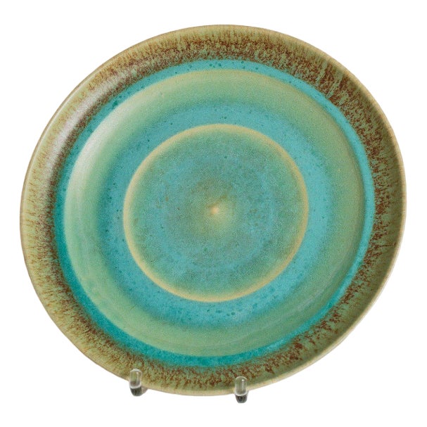 Vintage Studio Ceramic Bowl, Denmark, 1970s For Sale