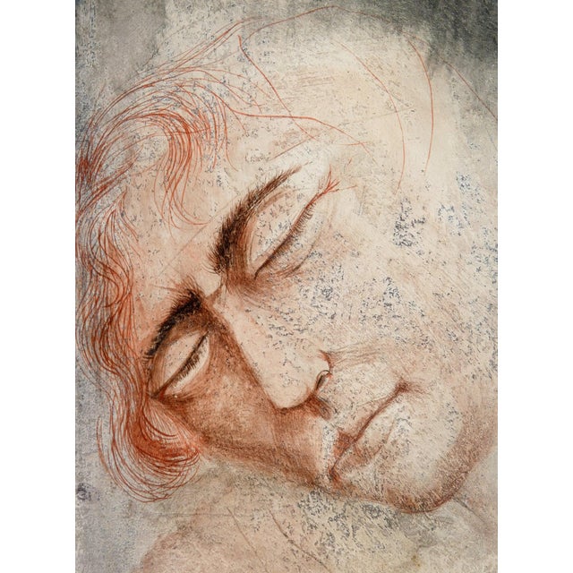 Giovanni Macciotta, Illustration, 1962, Mixed Media on Paper For Sale - Image 8 of 12