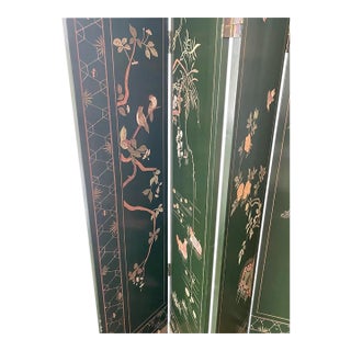 Early 20th Century Double-Sided 6 Panel Japanese Screen For Sale