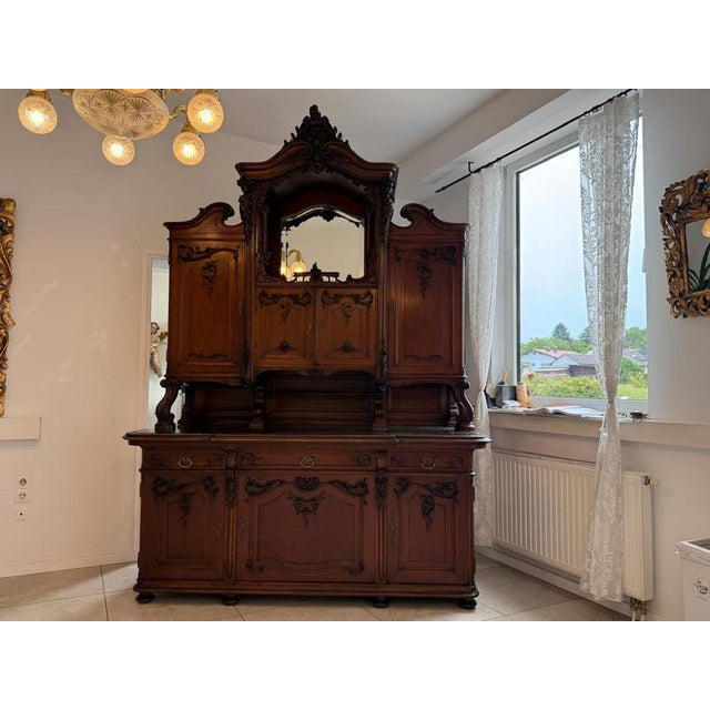 Baroque Pfeiferl Topboard Buffet, 1880s For Sale - Image 5 of 18