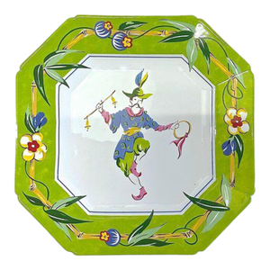 Vintage Chinoiserie Portuguese Plate