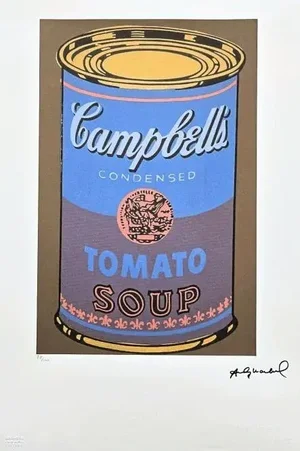 After Andy Warhol, Campbell's Soup Tomato Soup, 1980s, Lithograph