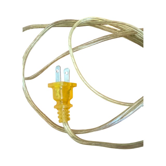 Metal Vintage Neoclassical Stoneware Urn Lamp With Cast Metal Base and Handles For Sale - Image 7 of 9