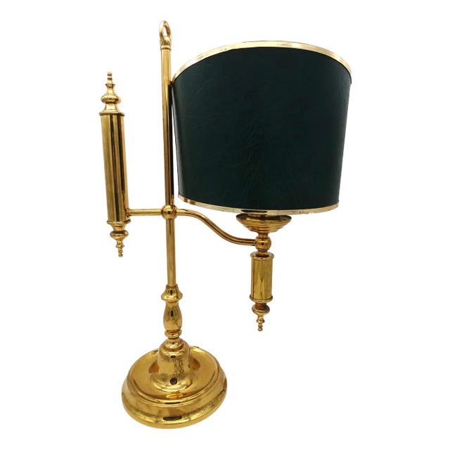 Vintage French Bouillotte Table Lamp, 1960s For Sale