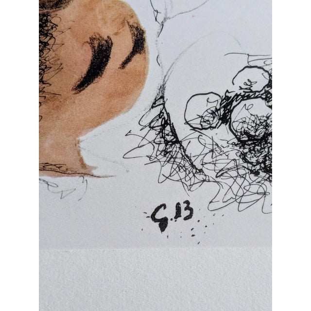 Modern Georges Braque, Still Life, Plate Signed Phototype, 1962 For Sale - Image 3 of 6