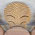 Beige Vintage Venetian Grotto Style Carved Wood Palm Leaf Dining Chairs Set of 4 For Sale - Image 8 of 18