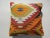 Kilim Rug Pillow Made from old turkish kilims Back side cotton and has closed with a solid hidden zipper size:16" x 16" It...