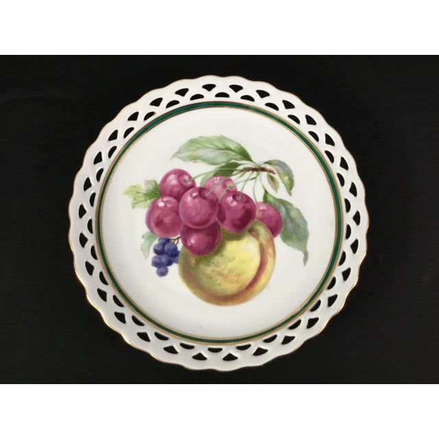 American Mid 19th Century H.M.S. Royal Hanover Porcelain Desert Plates- Set of 2 For Sale - Image 3 of 6