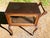 Antique Solid Oak Vitrine Cabinet Serving Bar Tea Cart Trolley For Sale - Image 10 of 18