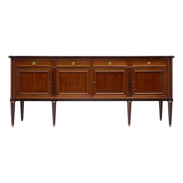Elegant, Louis XVI Style Buffet, Antique French, 1920s For Sale