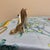American Vintage Porcelain Borzoi Russian Wolfhound Figurine - Standing & Reclining Dog Figurine For Sale - Image 3 of 8