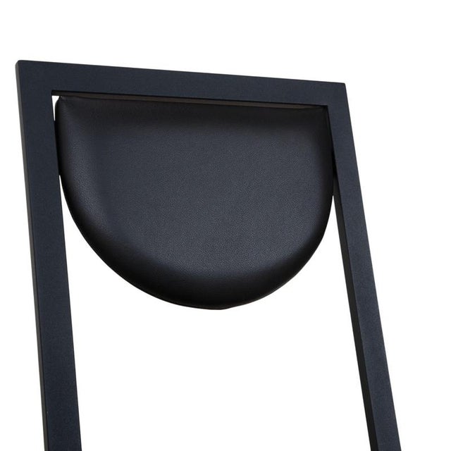 Black Leather Cosinus Chairs from KFF, Set of 6 For Sale - Image 6 of 18