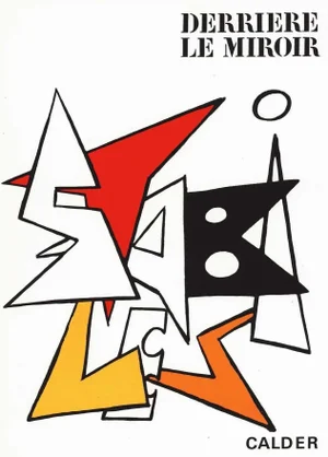 1960's Alexander Calder Derrière Le Miroir Cover