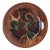 Mid-Century Ceramic Wall Plate from Łysa Góra, Poland, 1960s For Sale