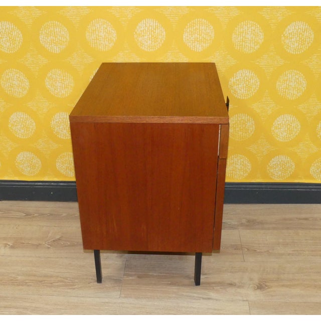 Teak Wood Bedside Table from Musterring International, 1960s For Sale - Image 6 of 11
