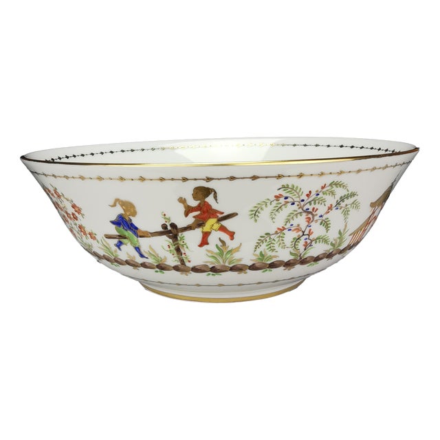 Chinese Circus Salad Bowl by Camille Le Tallec for Tiffany & Co., 1987 For Sale