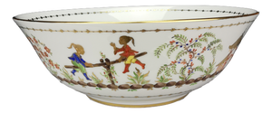 Chinese Circus Salad Bowl by Camille Le Tallec for Tiffany & Co., 1987