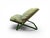 Arflex Vintage Lounge Chair in Green Metal and Canvas with Floral Cushion from Arflex For Sale - Image 4 of 14