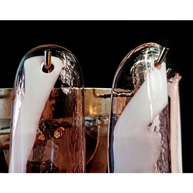 Mid-Century Italian Pink Wall Sconces, 1990s, Set of 2 For Sale - Image 12 of 16