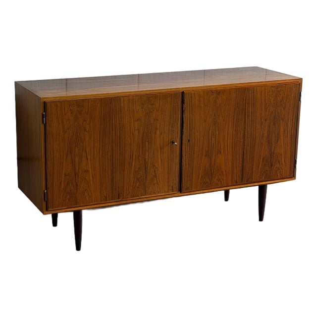 Poul Hundevad Rosewood Sideboard Credenza Storage Unit Denmark Mid-Century Modern 1960s For Sale