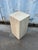 Tan Postmodern Marbleized Laminated Pedestal. Circa 1980s For Sale - Image 8 of 10