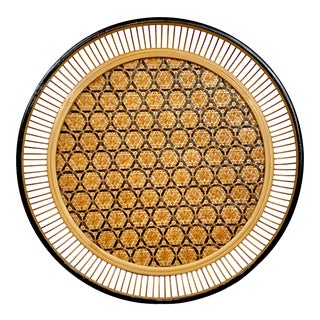 Vintage Woven Basket For Sale