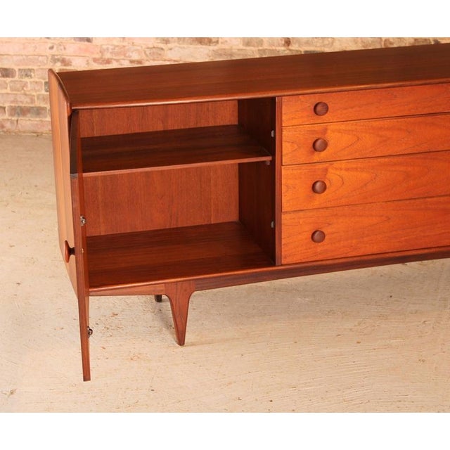 Mid-Century Modern Afromosia Sideboard by A. Younger Ltd, England, 1960s For Sale - Image 11 of 14