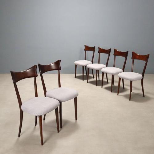 Dining Chairs, 1950s, Set of 6 For Sale - Image 11 of 11